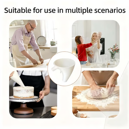 🔥Last Day 50% OFF - ✨Flour Funnel for Culinary Aid Stand Mixer