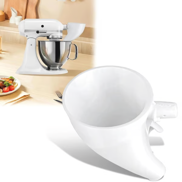 🔥Last Day 50% OFF - ✨Flour Funnel for Culinary Aid Stand Mixer