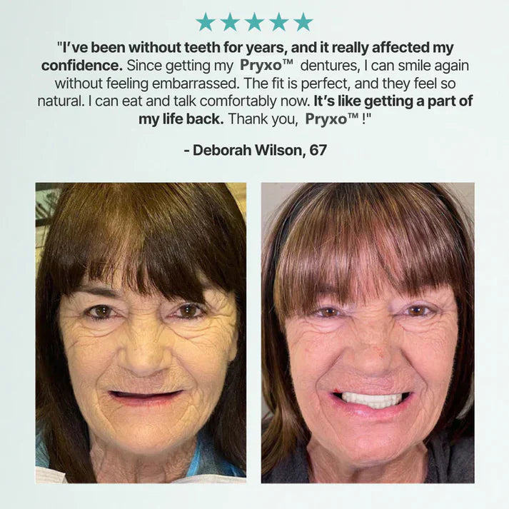 🌎Ends Today: 70% OFF! ⏰ Medical Full Denture with Strong Suctiond🦷Obtain American Dental Association (ADA) Certification