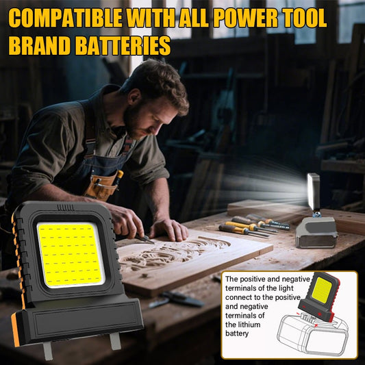 🔥Last Day-49%OFF🔥High brightness floodlight - for all power tool batteries