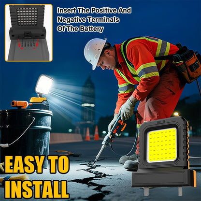 🔥Last Day-49%OFF🔥High brightness floodlight - for all power tool batteries