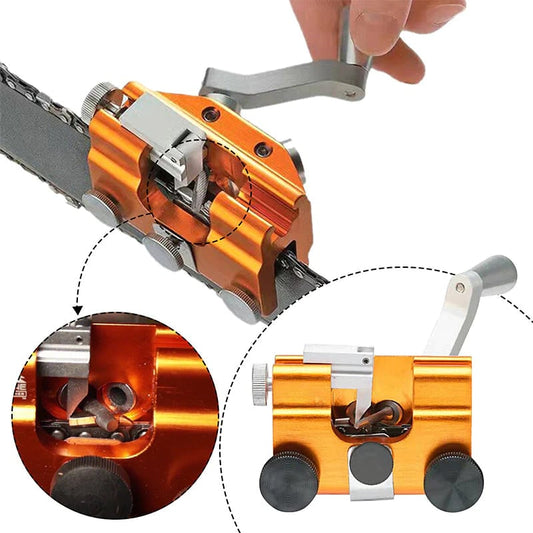 🔥🔥🔥Chainsaw Chain Sharpening Jig – Fast & Precise Sharpening Tool